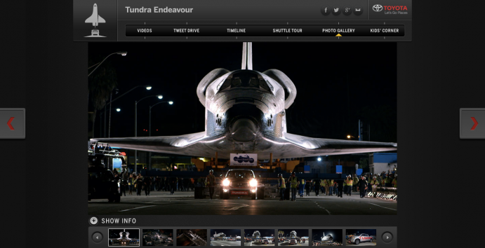 Tundra Endeavour Photogallery