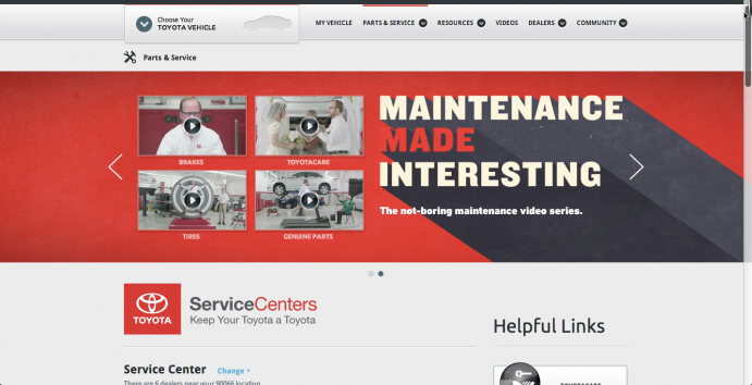 Owners-Parts and Service